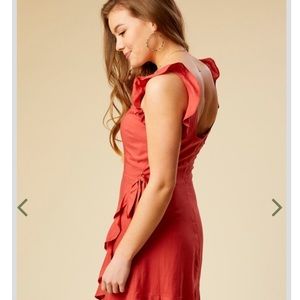 Rust colored Altar’d State dress